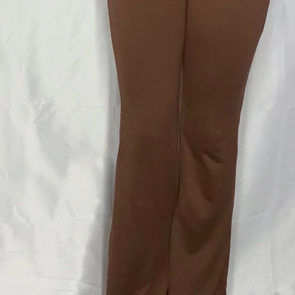 Brown Soft Flare Pants - Women’s